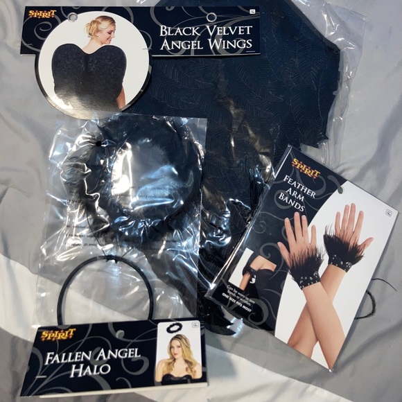 Fallen angel / Dark angel costume set